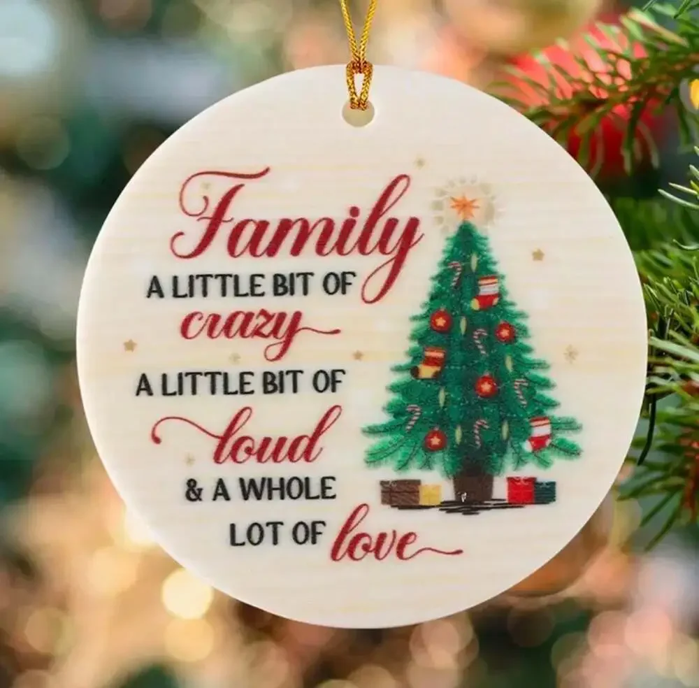 Family Christmas Ornament